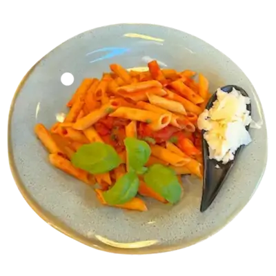 Penne Diavola Mediterraneo, vegan